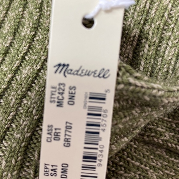 Madewell green wool texting gloves NWT - Picture 3 of 5